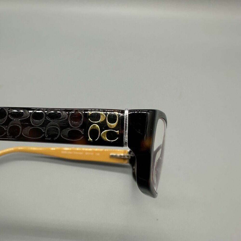Coach HC6001 Emily 5055 Dark Tortoise Eyeglass FRAMES ONLY 50 15 135 - Picture 6 of 9